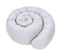 Totsy Baby Oreiller Corps Dormeur Latéral 150 cm Coton Oeko-Tex Long Coussin Ergonomique Respirant Lavable de Couchage Soutien Cou Confort Gris D