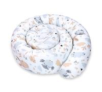 Totsy Baby Oreiller Corps Dormeur Latéral 150 cm Coton Oeko-Tex Long Coussin Ergonomique Respirant Lavable de Couchage Soutien Cou Confort Hiboux