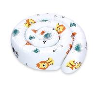 Totsy Baby Oreiller Corps Dormeur Latéral 200 cm Coton Oeko-Tex Long Coussin Ergonomique Respirant Lavable de Couchage Soutien Cou Confort Safari