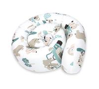 Totsy Baby Oreiller Corps Dormeur Latéral 300 cm Coton Oeko-Tex Long Coussin Ergonomique Respirant Lavable de Couchage Soutien Cou Confort Afrique