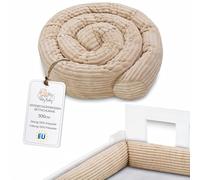 Totsy Baby Oreiller Corps Dormeur Latéral 300 cm Lincoln Oeko-Tex Long Coussin Ergonomique Respirant Lavable de Couchage Soutien Cou Confort Beige C