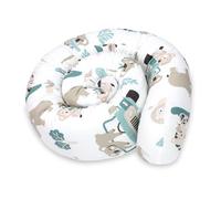 Totsy Baby Oreiller Corps Dormeur Latéral 400 cm Coton Oeko-Tex Long Coussin Ergonomique Respirant Lavable de Couchage Soutien Cou Confort Afrique
