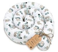 Totsy Baby Oreiller dormeur latéral Oreiller de Corps Serpent 200 cm Coton - Oreiller Long Rouleau de lit Oreiller de Couchage Oreiller Tour de Cou Oreiller Afrique