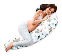 Totsy Baby Oreiller pour dormeur latéral 190 cm Oreiller Confort - Coton Oreiller de Couchage avec Housse Oreiller pour Le Corps Afrique