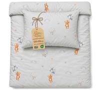 Totsy Baby Housse de Couette Enfant 90x120 cm - Coton Linge de lit pour Enfants Parure avec Housses de Couette 90 x 120 cm et taie d’Oreiller 40 x 60 cm pour bébé Lits Oeko-Tex