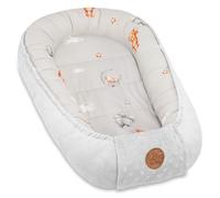 Totsy Baby Réducteur de Lit Bébé 90x50cm en Minky Polyvalent pour Nid d'ange Couffin et Naissance Chaud et Doux et Accessoires pour nid Douillet Winter Cocon Peluche