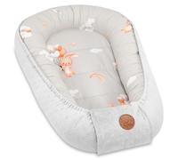 Totsy Baby Réducteur de Lit Bébé 90x50cm en Minky Polyvalent pour Nid d'ange Couffin et Naissance Chaud et Doux et Accessoires pour nid Douillet Winter Cocon Lapin