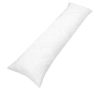 Totsy Baby Rembourrage de Coussin de Grossesse pour Dormir 40x145 cm - traversin Plat ou Oreiller de Corps idéal pour Femme Enceinte Oreiller Long et Confortable Blanc