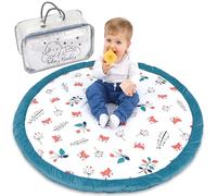 Totsy Baby Tapis d'eveil Chambre Bebe - Matelas de Sol Enfant pour eveil Jeux au de Parc Tapis en Coton et Epais pour bébé et Enfants 100 cm Renard