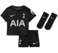 Tottenham Hotspur 2025/26 Stadium Away Nike Maillot de foot 3 pièces pour bébé Noir/Light Iron Ore HJ5650-011 18-24