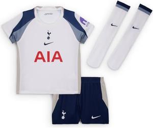 Tottenham Hotspur 2025/26 Stadium Home HJ5628-101 Réplique Nike Maillot de football 3 pièces pour enfants plus Blanc/bleu binaire/fer clair
