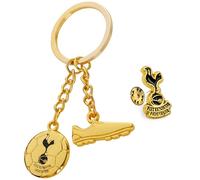 Tottenham Hotspur F.C. Porte-clés et pin's pour supporter - Spurs Gifts, doré, taille unique