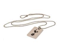 Tottenham Hotspur FC - Armoiries - Badge et chaîne, émail BS4339 (taille unique) (Argent)