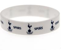 Tottenham Hotspur FC bracelet officiel en silicone TA1324 (taille unique) (Blanc)