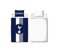 Tottenham Hotspur FC Housse de Couette Set Literie Simple Réversible Fil Garçons