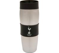 Tottenham Hotspur FC - Mug de voyage TA8456 (Taille unique) (Argent/Noir)