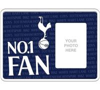 Tottenham Hotspur FC - Plaque encadrée "No 1", métal BS4708 (taille unique) (bleu marine/blanc)