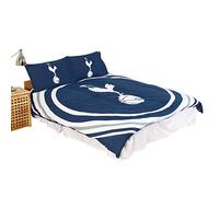 Tottenham Hotspur FC Pulse Parure de lit Double avec Housse de Couette et taie d'oreiller