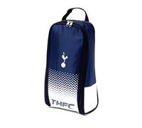 Tottenham Hotspur FC Sac à chaussures de sport Motif écusson officiel Bleu marine/blanc Taille unique