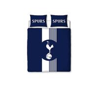 Tottenham Hotspur FC Ligne Double Housse Couette & D'Oreiller Officiel Club
