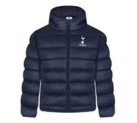 Tottenham Hotspur officiel - Doudoune matelassée thème football - à capuche - garçon - bleu - 12-13 ans