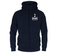 Tottenham Hotspur Officiel - Pull zippé à Capuche thème Football - Polaire - Homme - Small
