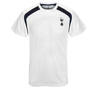 Tottenham Hotspur Officiel - T-Shirt pour Entrainement de Football - Polyester - Homme - Blanc - XL