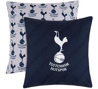 Tottenham Hotspur Spurs Gifts F.C. Lot de 2 housses de coussin carrées pour lit et canapé 39 x 39 cm