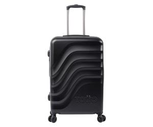 TOTTO - Valise Trolley Moyenne Bazy+ : emportez avec Vous Tout ce Dont Vous Avez Besoin avec Style et sécurité., Noir, Trolley cabina, BAZY + est la Version revisitée et améliorée du Classique Bazy