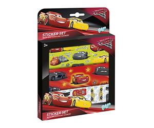 Totum - BJ140073 - Set d'Autocollants - Cars Disney