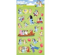 Totum Bluey Lot d'autocollants - Autocollants colorés pour enfants et travaux manuels