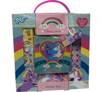 Totum Boîte d'autocollants licorne 1000+