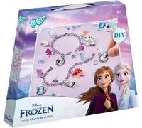 Totum- kit créatif-Reine Snowflake Crée tes Bracelets Flocon de Neige, 680654