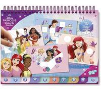 Totum Disney Princess Livre d'autocollants - Livre d'apprentissage avec pages à colorier