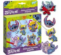Totum DIY Set Stitch - Peinture en diamant pour aimants & porte-clés - Kit créatif pour enfants - Amusant à réaliser soi-même