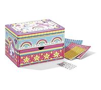 Totum Ensemble Bricolage Boîte à Paillettes Licorne