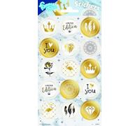 Totum feuille d'autocollants or - autocollants créatifs pour enfants