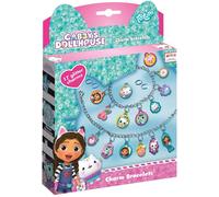 Totum Gabby's Dollhouse Charm Bracelets, Two DIY Kits with Various Glittery Char