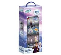 Totum- kit créatif-Reine des Neiges-Sticker Box 4 Rolls-+ de 350 Autocollants holographiques, 680753