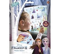 Totum Disney Frozen II kit créatif-Reine des Neiges-stickerset-Set d'autocollants repostionnables, Caricature, 680739, Multicolore