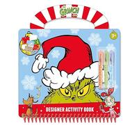 Totum - Livre d'activités The Grinch Vert - 20 feuilles - 3 stylos gel inclus