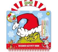 Totum - Livre d'activités The Grinch Vert - 20 feuilles - 3 stylos gel inclus