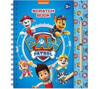 Totum livre de coloriage Paw Patrol cartes à gratter junior bleu 24 pcs