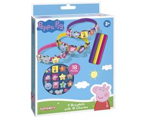 Totum Peppa Pig Kit de bracelet à breloques Multicolore Taille M