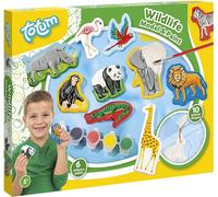 Totum Set de plâtre et de peinture Wildlife 025769