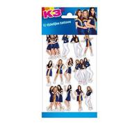 Totum Tatouages adhésifs temporaires K3 pour enfants multicolores