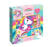 Totum Une Licorne Crée Votre Journal Secret Avec Des Diamants 19x20 Cm