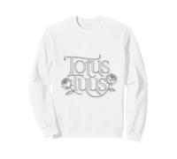 Totus Tuus Floral Catholique Marian Design Catholique Latin Sweatshirt