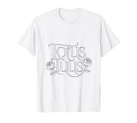 Totus Tuus Floral Catholique Marian Design Catholique Latin T-Shirt
