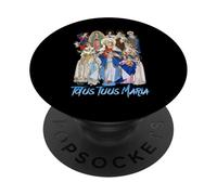 Totus Tuus Maria Totalement vôtre, Mère Marie catholique JPII PopSockets PopGrip Adhésif